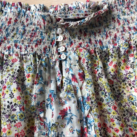 Zara 100% silk floral top - Picture 2 of 6